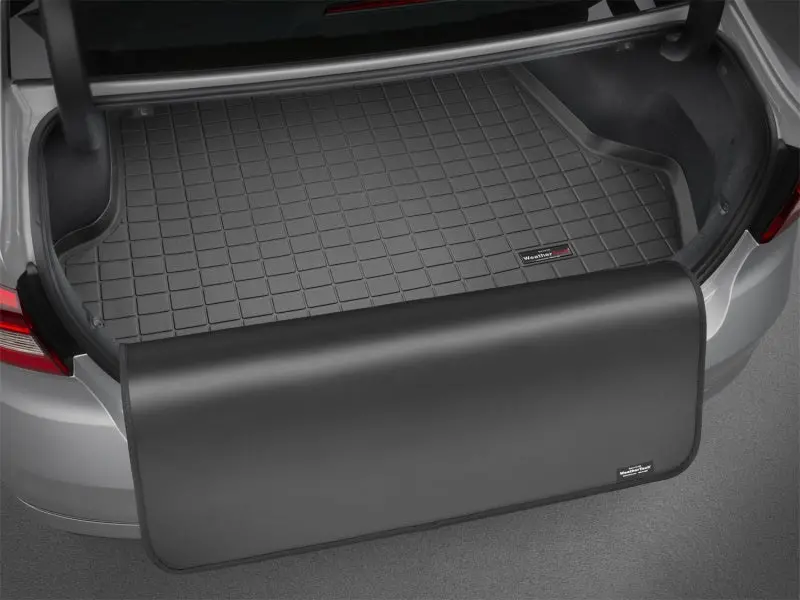 Weathertech Convertible Cargo Liner With Bumper Protector For Land Rover Range Rover Evoque (2017+), Gray Finish 1