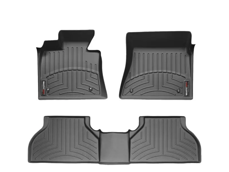Weathertech Front Floorliner – Black, Universal Fit With Customizable Trim 1
