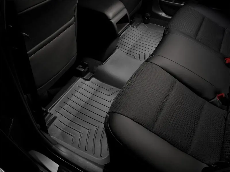 Weathertech Rear Floorliner For 2011+ Nissan Quest – Black Precision Molded Liner 1