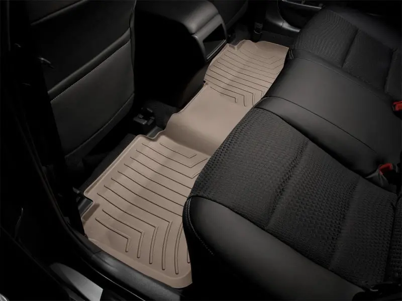 Weathertech Rear Floorliner – Tan, Designed For 2005–2015 Nissan Frontier 1