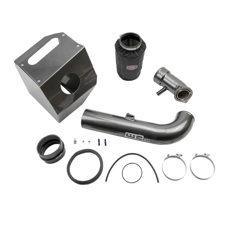 Wehrli Stage 2 Cold Air Intake Kit – 4" Diameter, Brizzle Blue Anodized, For 2017–2019 Chevrolet L5P 6.6L Duramax 1