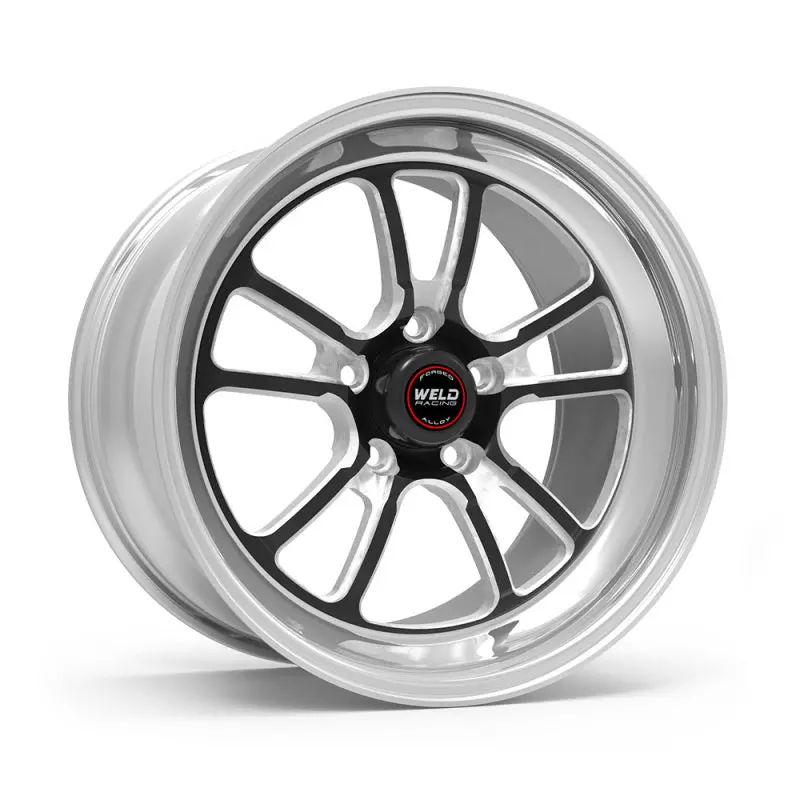 Weld Racing S70 Black Wheel – 17X10", 5X120Mm Bolt Pattern, 7.2" Backspace, High-Pad Finish (Non-Beadlock) 1