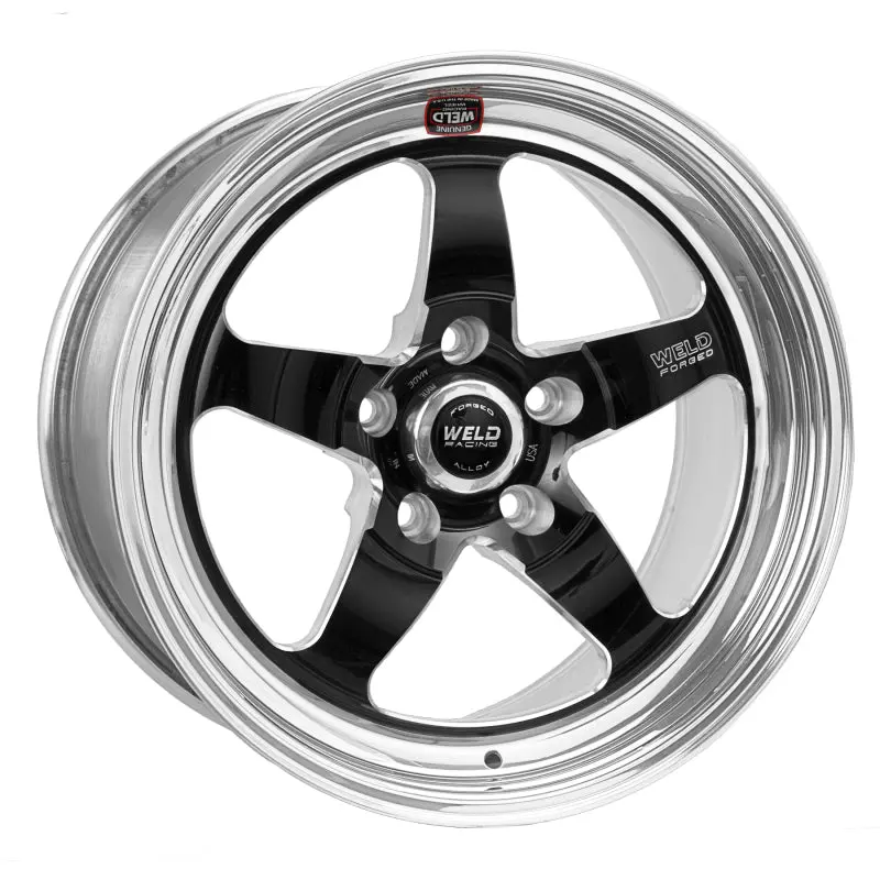 Weld S71 17X11 / 5X4.5 Bp / 6.8In. Bs Black Wheel (Medium Pad) - Non-Beadlock 1