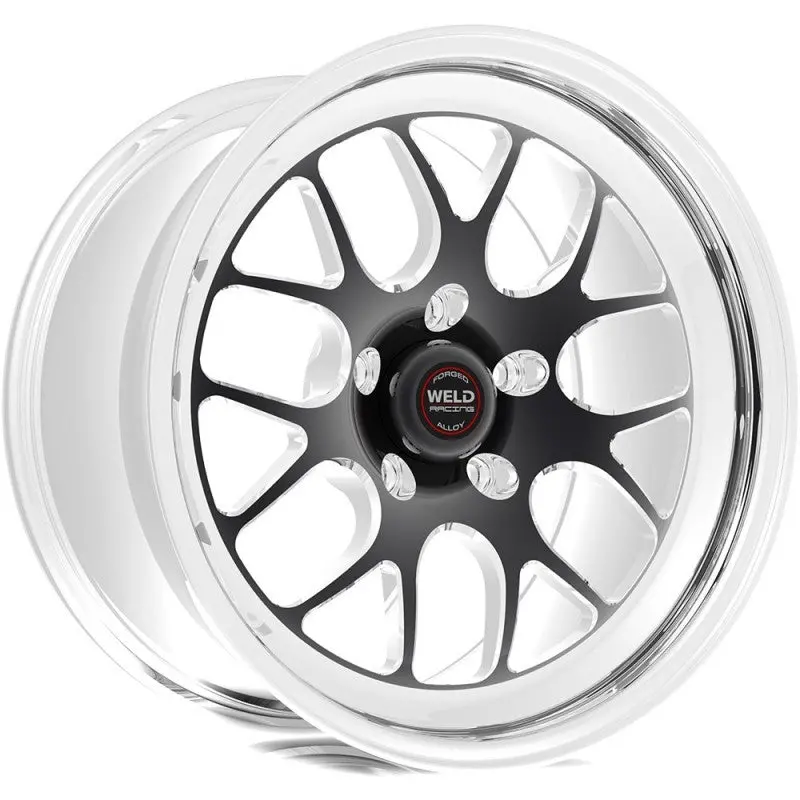 Weld S77 Black 20X7″ Wheel – 5X115Mm Bolt Pattern, 2.3″ Backspace (High Pad, Non-Beadlock) 1