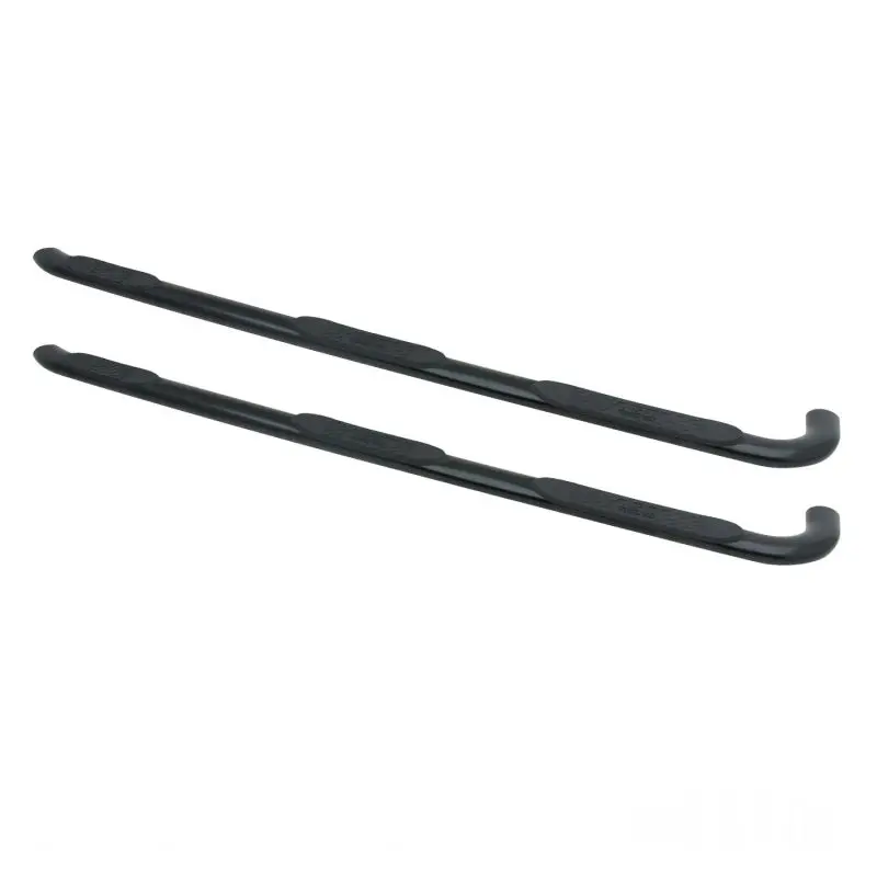 Westin 15-18 Chevy Silv 25/3500 Dbl Cab(6.5Ft)/Dually (8Ft) Platinum 4 Oval Wtw Nerf Step Bars - Blk 1