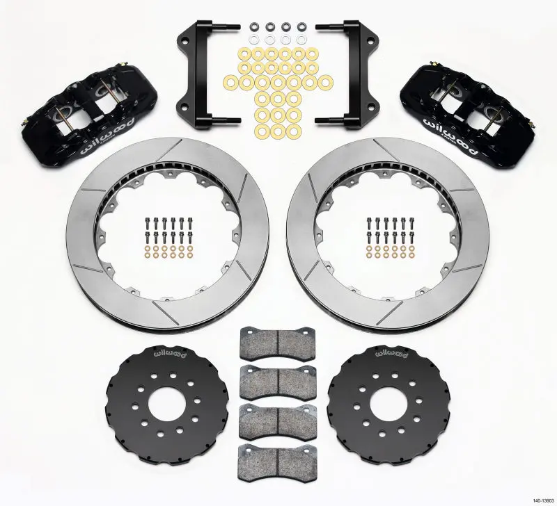 Wilwood Aero6 Front Brake Hat Kit For 1997–2004 C5 Corvette & 2005–2013 C6 Corvette (15-Inch Rotor Compatible) 1